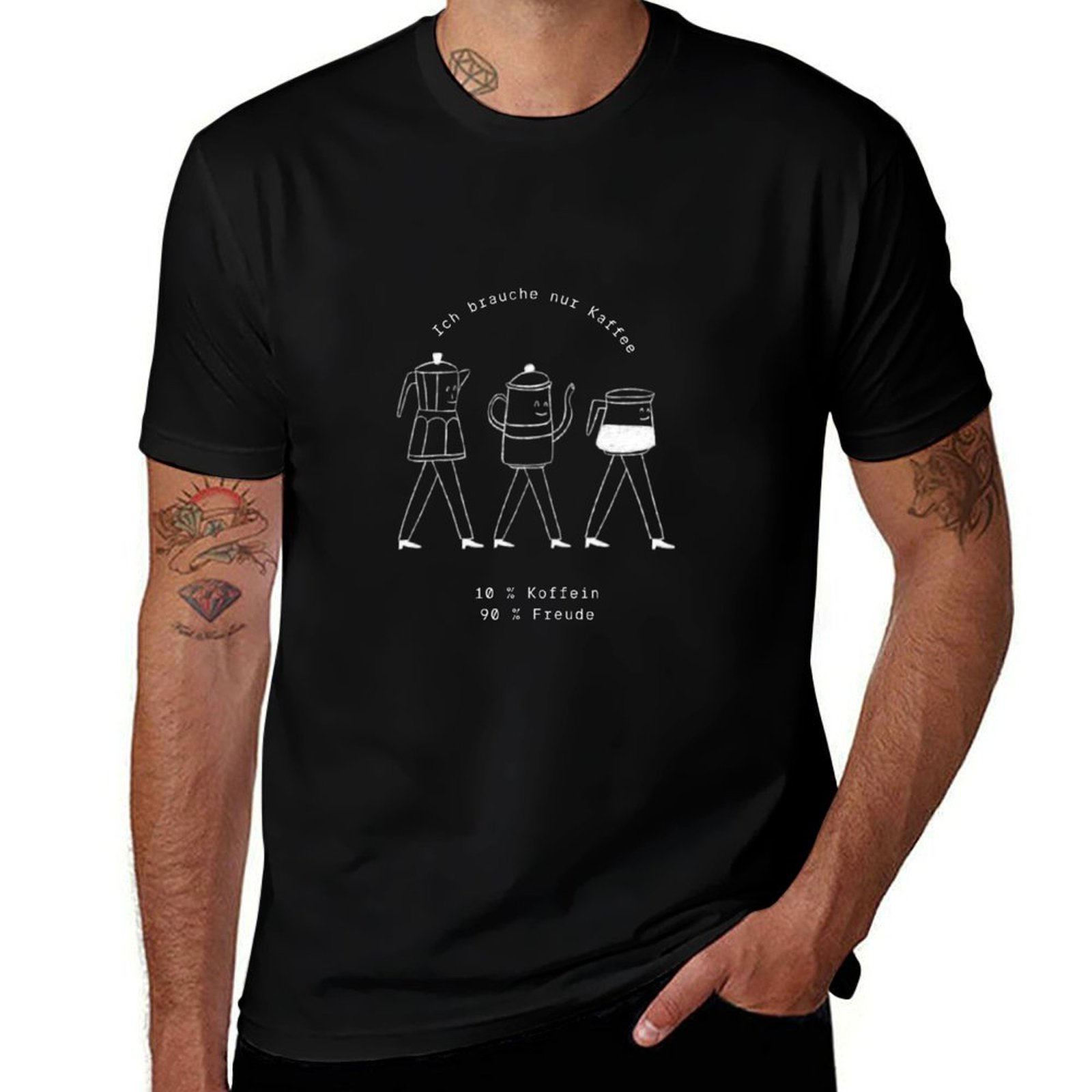 Coffee Equipment In China - Camiseta Dry Fit de Manga Curta