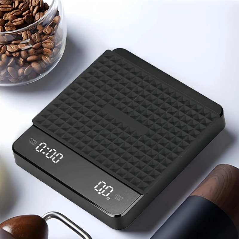 Scale Drip Timer - Balança de Precisão para Café 0.1g,