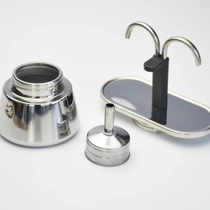 200ml mini moka pote tubo dupl - Quality Coffee Equipment avaliação e preço