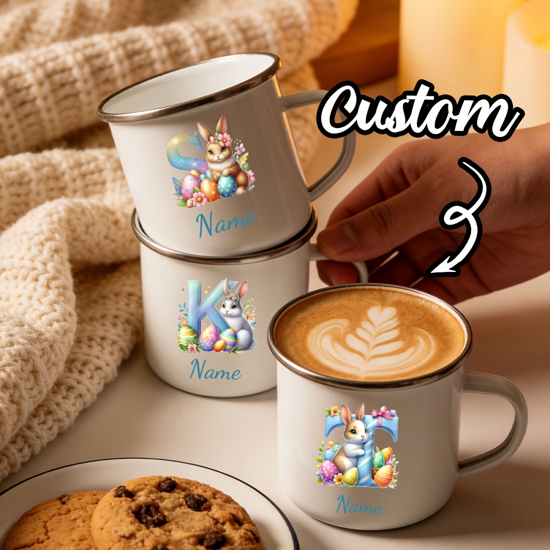Caneca Personalizada com Inici - Coffee Equipment With Name avaliação e preço
