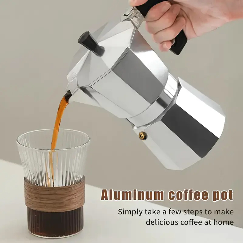 Cafeteira Moka Clássica de Alu - Quality Coffee Equipment avaliação e preço