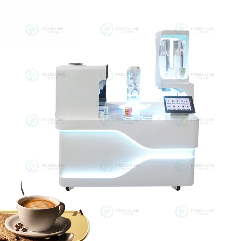 Máquina de Café Latte Robótica - Equipment Of Coffee Machine avaliação e preço