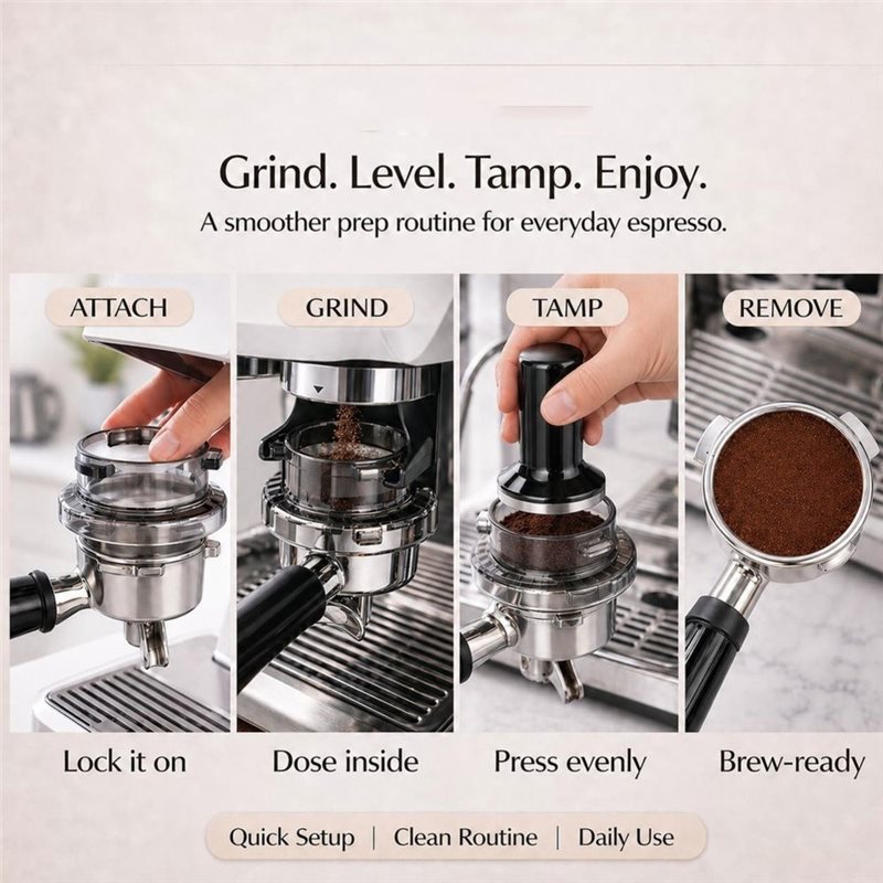 Funil de dosagem B15C 54mm com - Breville Espresso Barista Touch avaliação e preço
