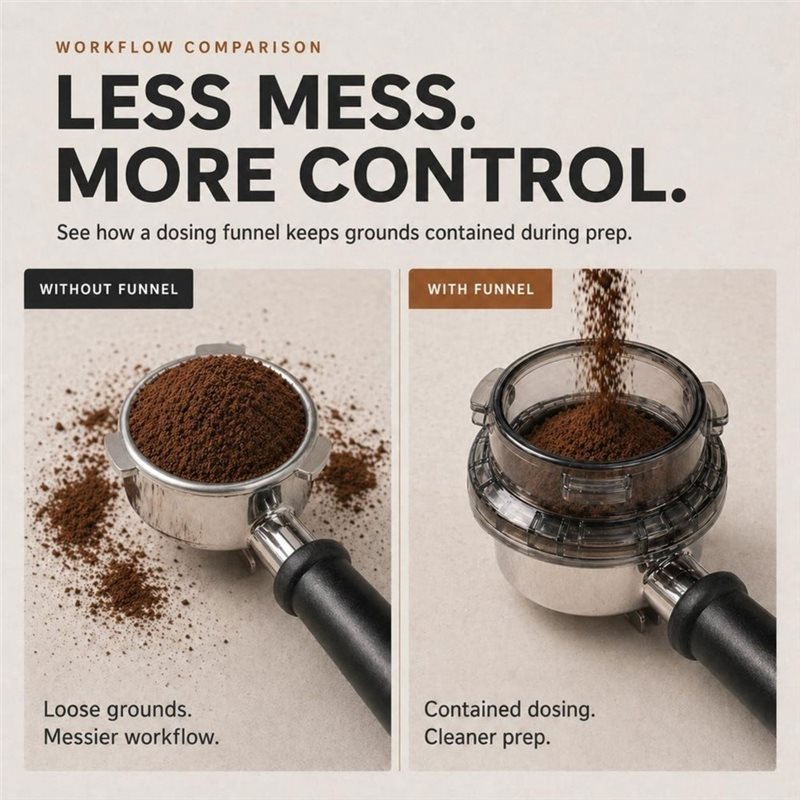 Funil de dosagem B15C 54mm com - Breville Espresso Barista Touch avaliação e preço