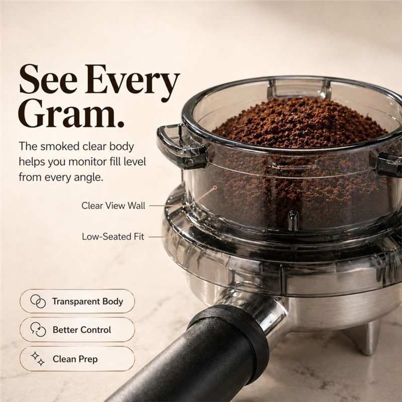 Funil de dosagem B15C 54mm com - Breville Espresso Barista Touch avaliação e preço