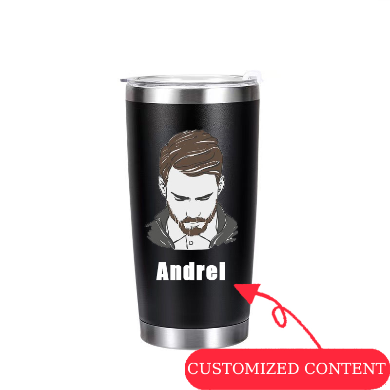 Copos Elegantes de Aço Inoxidá - Coffee Equipment With Name avaliação e preço